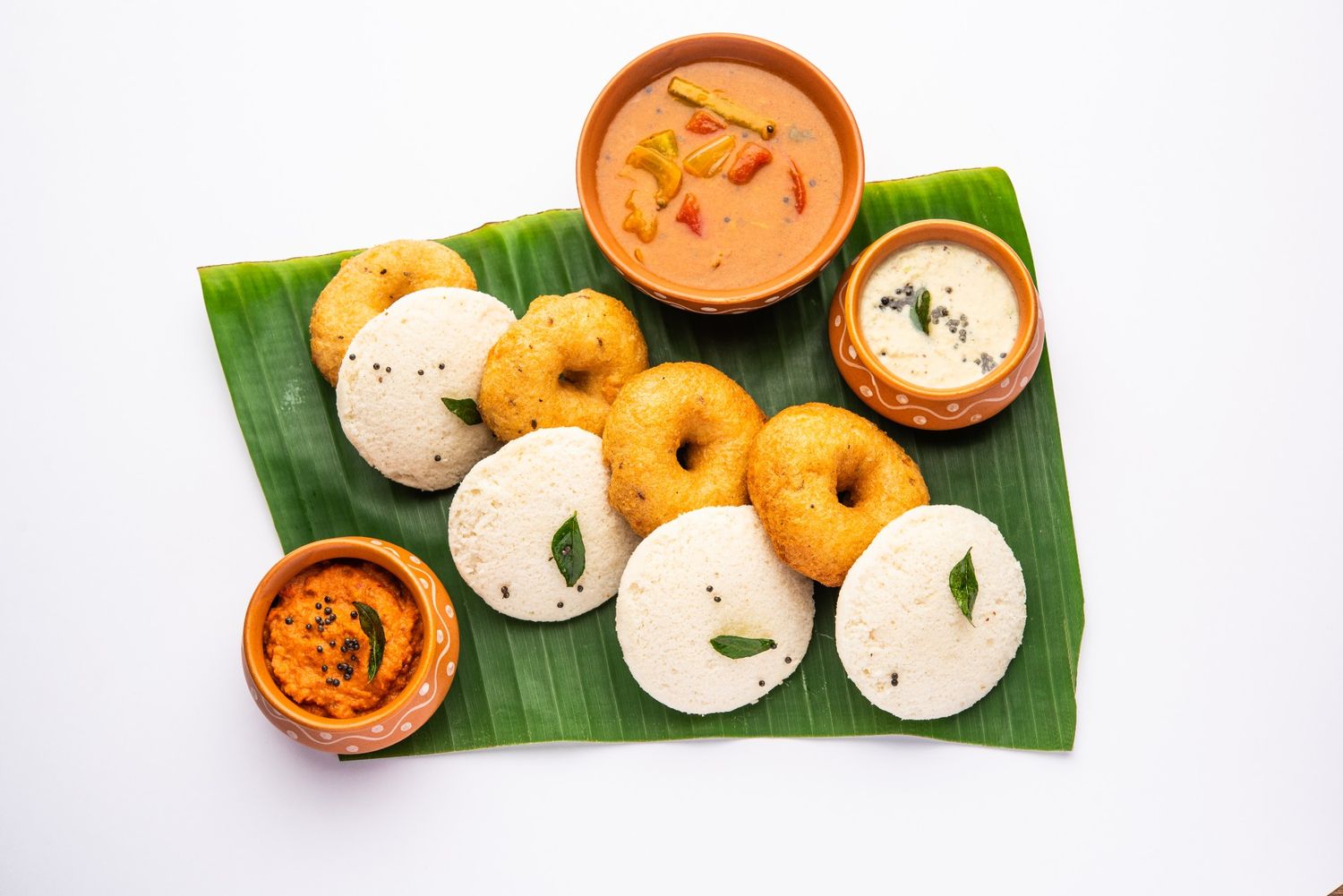 Fluffy Idlis and Vadas